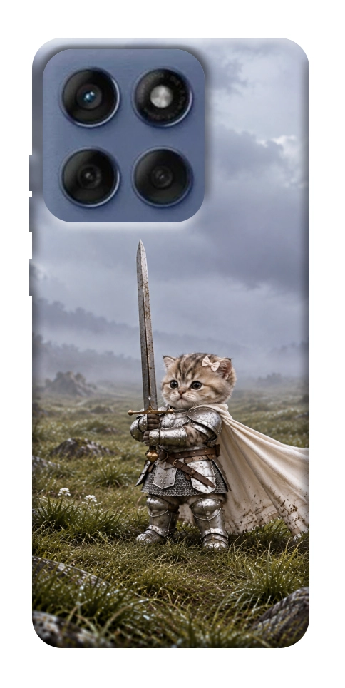 Чехол Knight kitten для Motorola Edge 60 Fusion