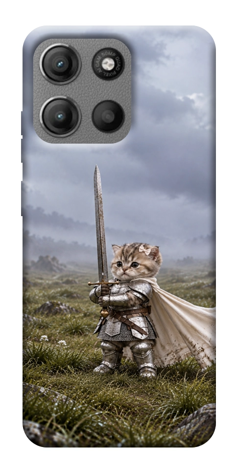Чехол Knight kitten для Motorola Moto G15 Power