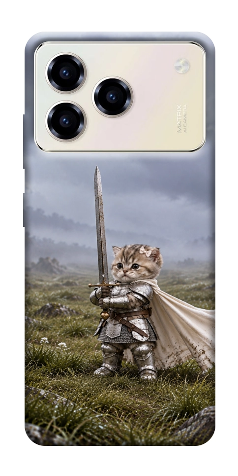 Чехол Knight kitten для ZTE Blade A76 4G