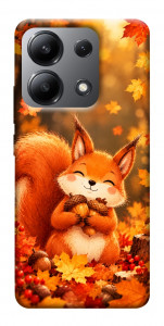 Чехол Осіннє білченя для Xiaomi Redmi Note 13 4G