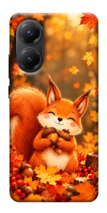 Чехол Осіннє білченя для Xiaomi Poco X7 Pro