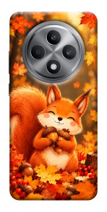 Чехол Осіннє білченя для Oppo Reno 12 F 4G