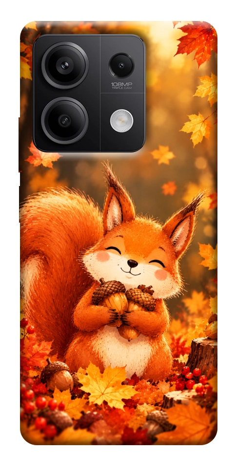 Чохол Осіннє білченя для Xiaomi Redmi Note 13 5G