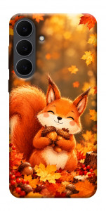 Чехол Осіннє білченя для Galaxy S25 FE