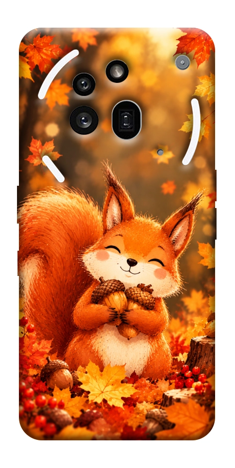 Чехол Осіннє білченя для Nothing Phone (3a) Pro