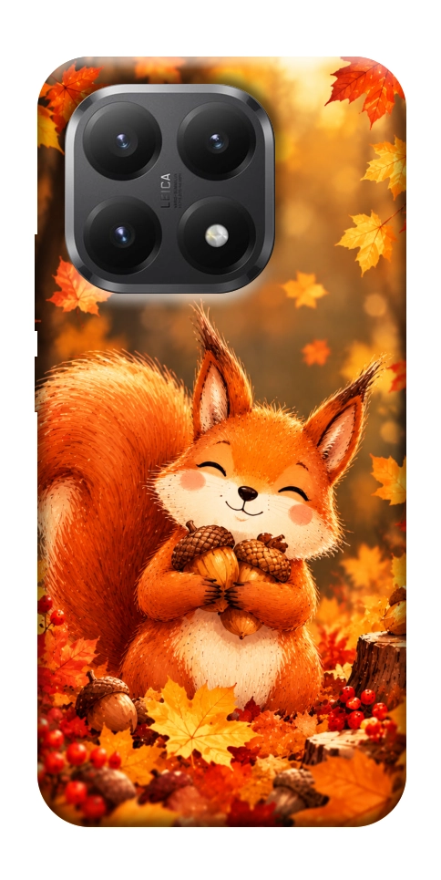 Чехол Осіннє білченя для Xiaomi 15T