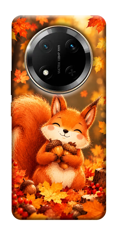 Чехол Осіннє білченя для Huawei Honor X9c