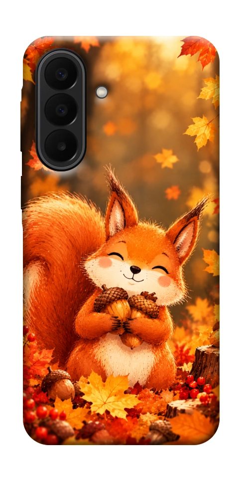 Чехол Осіннє білченя для Galaxy A27