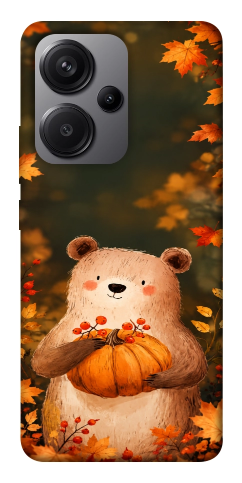 Чохол Осінній ведмежа для Xiaomi Redmi Note 13 Pro+