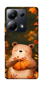 Чохол Осінній ведмежа для Xiaomi Poco M6 Pro 4G
