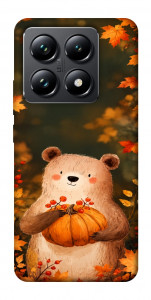 Чохол Осінній ведмежа для Xiaomi 14T Pro