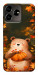 Чехол Осінній ведмежа для ZTE Blade V50 Design 4G