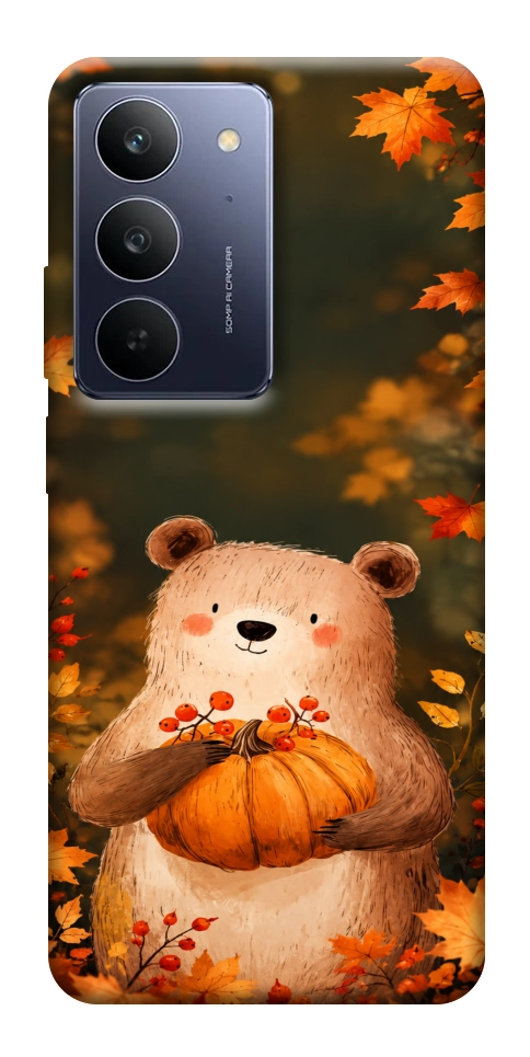 Чехол Осінній ведмежа для Realme C75x