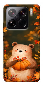 Чехол Осінній ведмежа для Xiaomi 15 Pro
