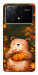 Чехол Осінній ведмежа для Xiaomi Poco X6 Pro