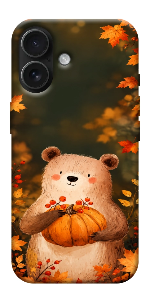 Чехол Осінній ведмежа для iPhone 17