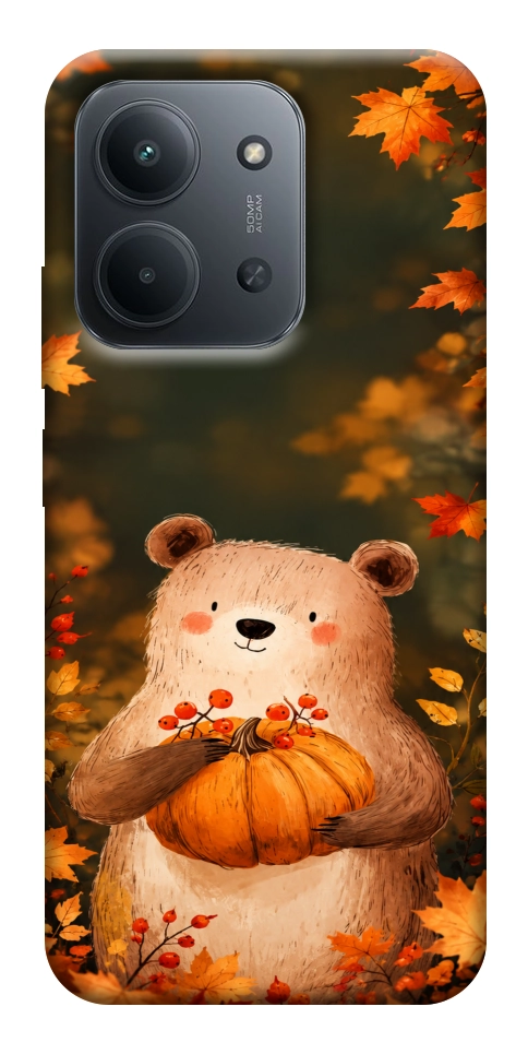 Чехол Осінній ведмежа для Xiaomi Redmi 15C (Europe version)