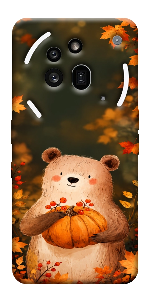 Чехол Осінній ведмежа для Nothing Phone (3a) Pro