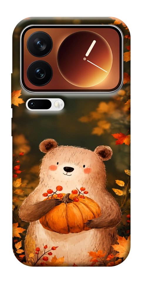 Чехол Осінній ведмежа для Xiaomi 17 Pro Max