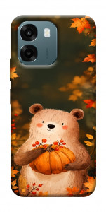Чехол Осінній ведмежа для Oppo A6