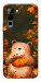 Чохол Осінній ведмежа для Infinix Hot 70