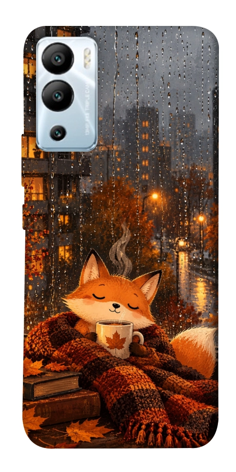 Чехол Осінній затишок для Infinix Hot 12i