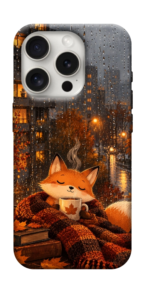 Чехол Осінній затишок для iPhone 16 Pro