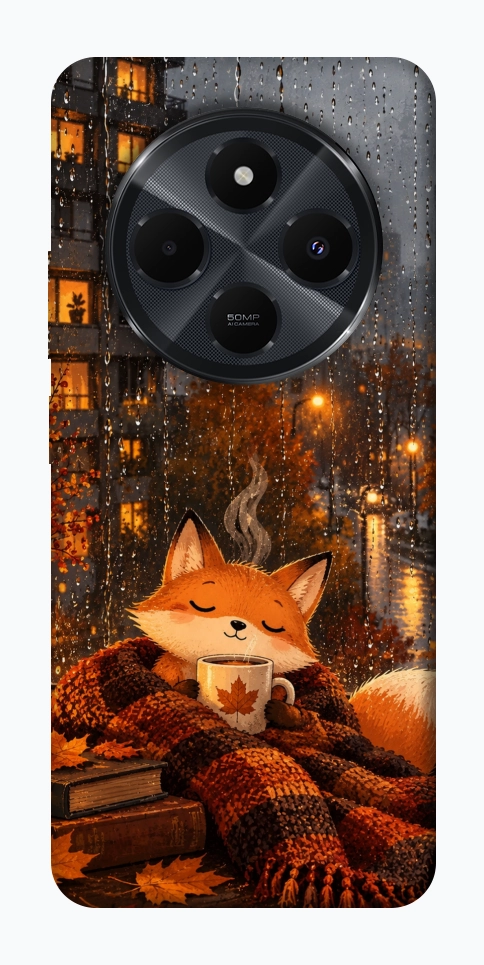 Чехол Осінній затишок для Xiaomi Redmi 14C