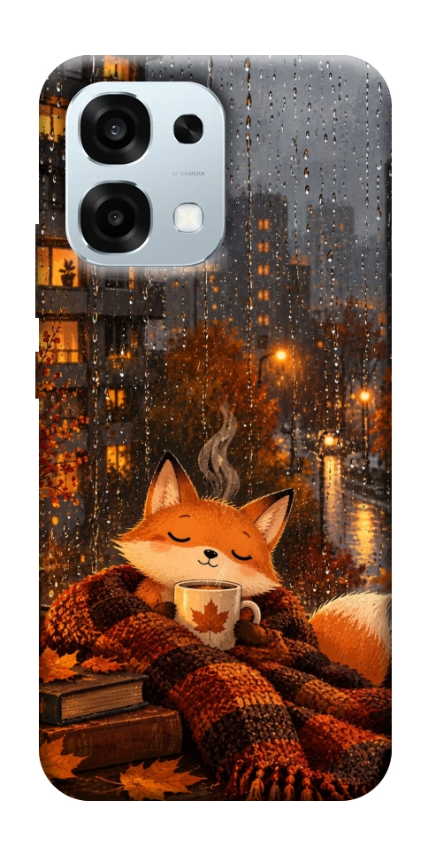 Чехол Осінній затишок для Oppo A6 Pro