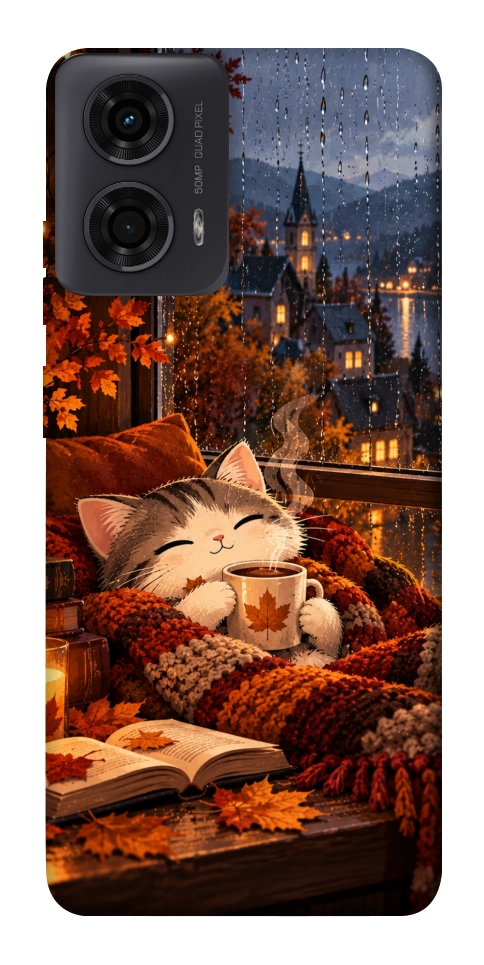 Чехол Осінній настрій для Motorola Moto G24