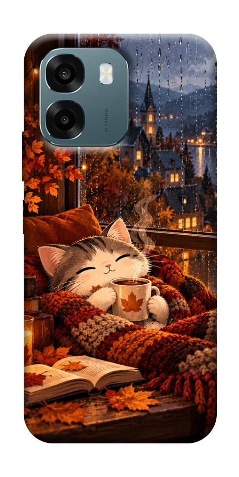 Чехол Осінній настрій для Oppo A6