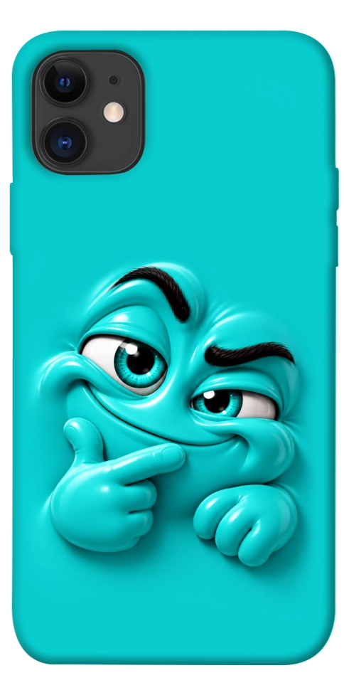 Чехол Бірюзовий-скептик для iPhone 11