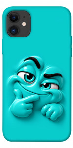 Чехол Бірюзовий-скептик для iPhone 11