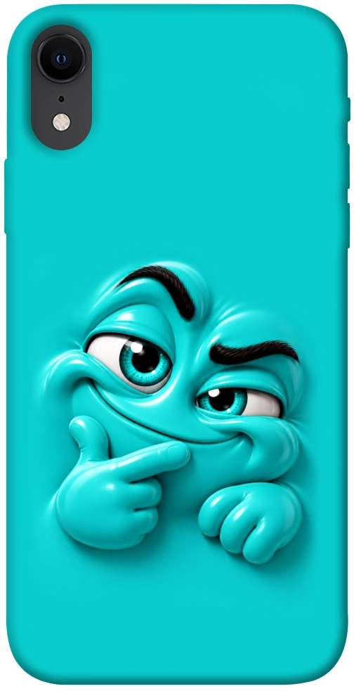 Чохол Бірюзовий-скептик для iPhone XR