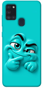 Чехол Бірюзовий-скептик для Galaxy A21s (2020)