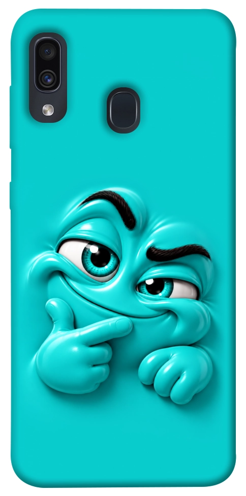 Чехол Бірюзовий-скептик для Galaxy A30 (2019)