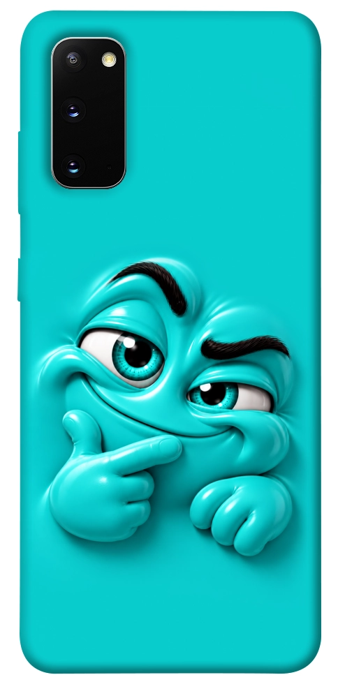 Чохол Бірюзовий-скептик для Galaxy S20 (2020)