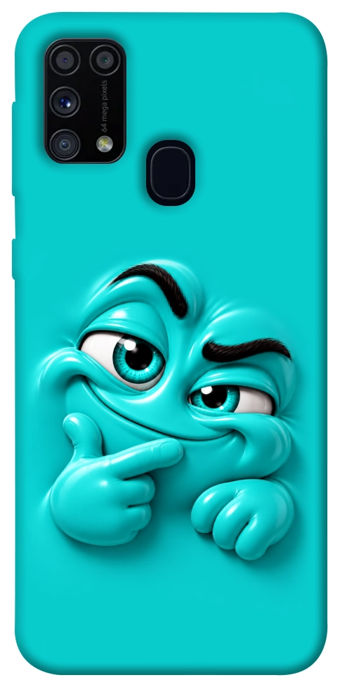 Чохол Бірюзовий-скептик для Galaxy M31 (2020)