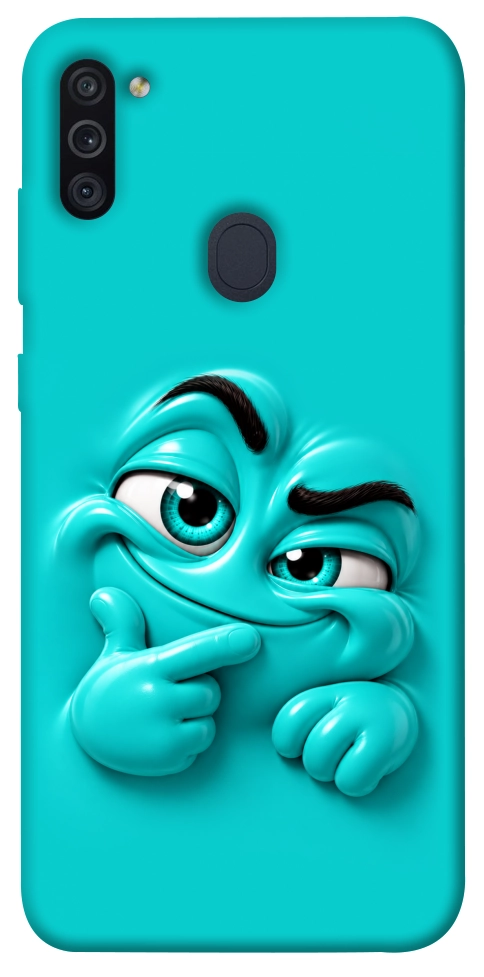 Чехол Бірюзовий-скептик для Galaxy M11 (2020)