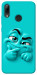 Чохол Бірюзовий-скептик для Huawei P Smart (2019)