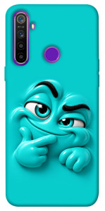 Чохол Бірюзовий-скептик для Realme 5
