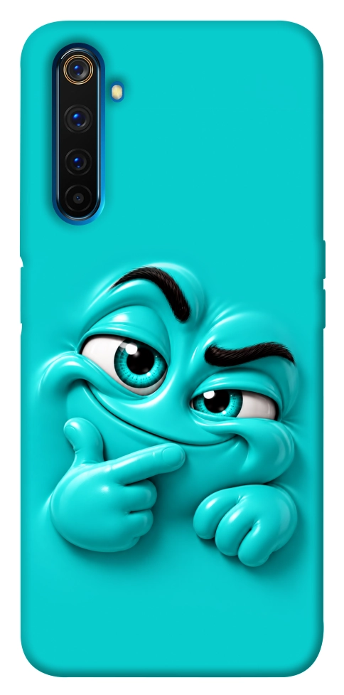 Чохол Бірюзовий-скептик для Realme 6 Pro