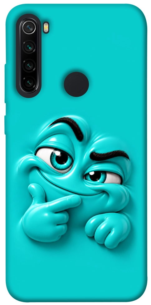 Чохол Бірюзовий-скептик для Xiaomi Redmi Note 8