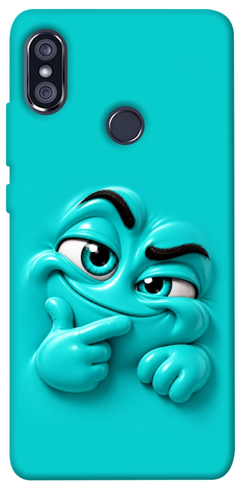 Чехол Бірюзовий-скептик для Xiaomi Redmi Note 5 (Dual Camera)