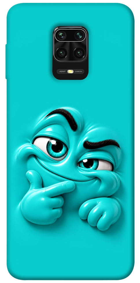 Чохол Бірюзовий-скептик для Xiaomi Redmi Note 9 Pro