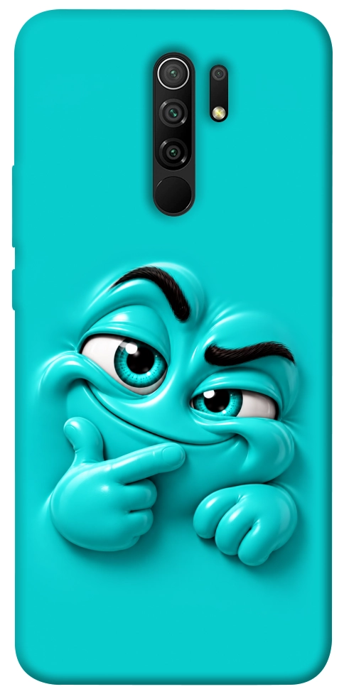Чехол Бірюзовий-скептик для Xiaomi Redmi 9