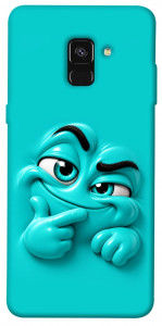 Чохол Бірюзовий-скептик для Galaxy A8 (2018)
