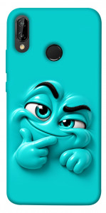 Чехол Бірюзовий-скептик для Huawei P20 Lite