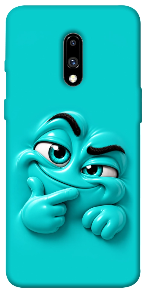 Чохол Бірюзовий-скептик для OnePlus 7
