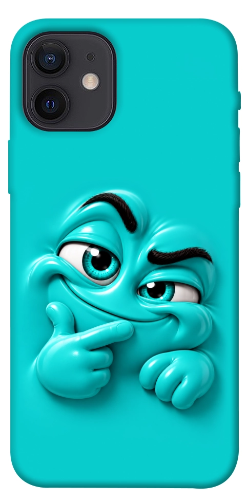 Чехол Бірюзовий-скептик для iPhone 12